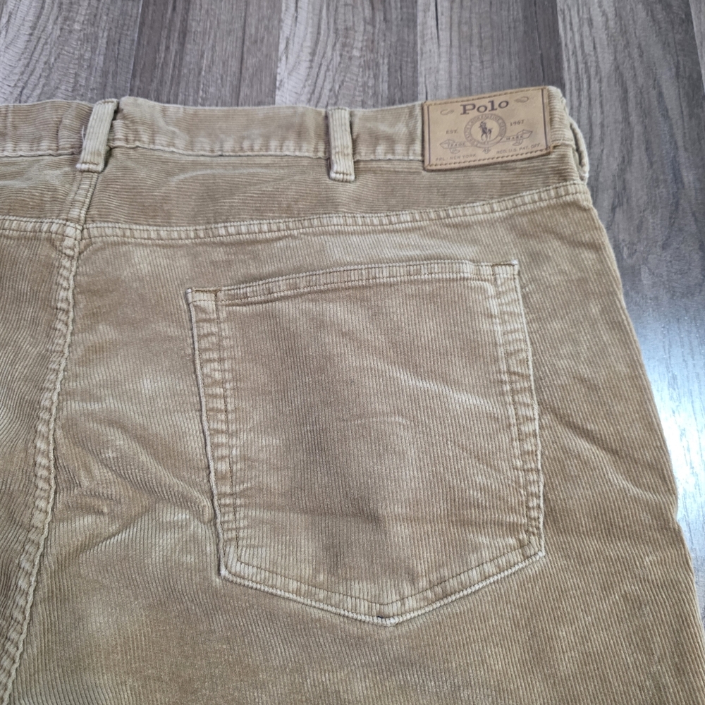 Polo by Ralph Lauren 1967 Classic Fit Brown Corduroy Old Money Preppy Pants.46B